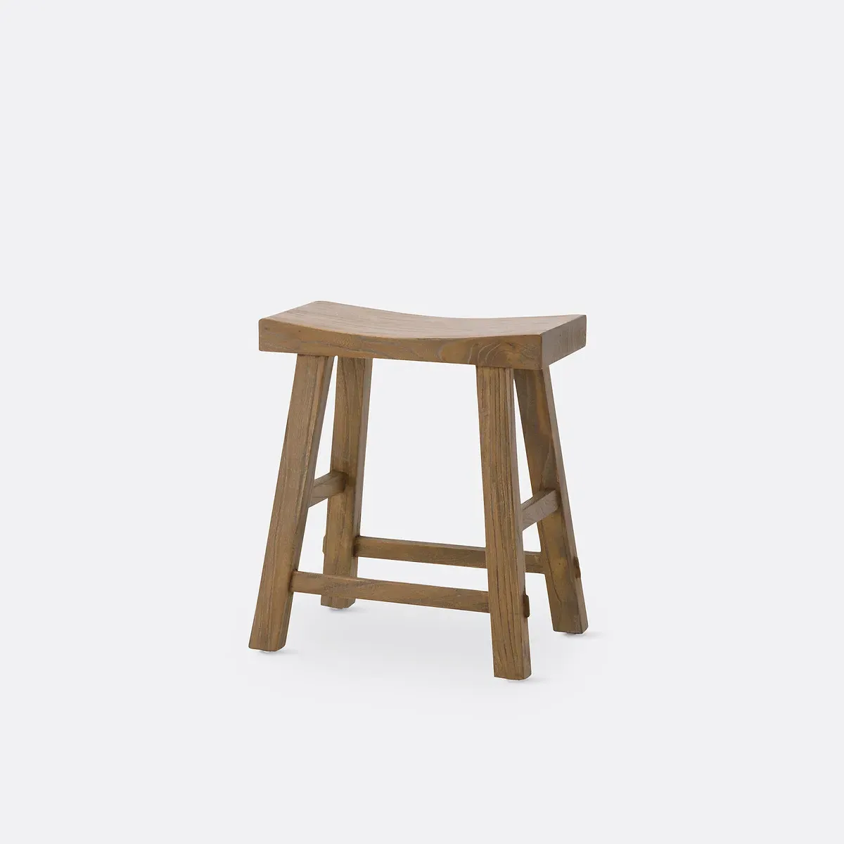 Asayo Stool - Natural, Solid Elm product