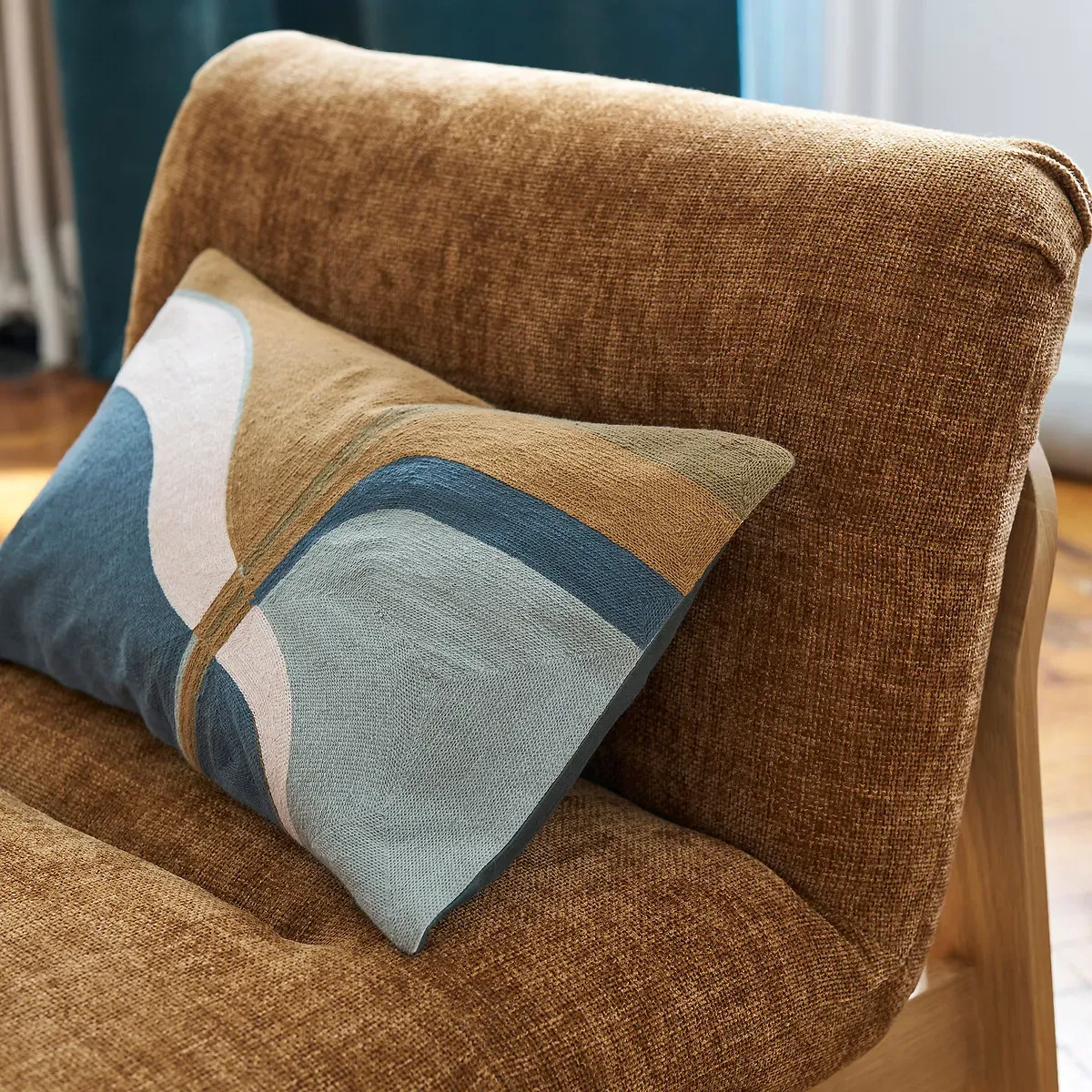 Ascona Cushion Cover - Multi-Coloured, Cotton alternate view