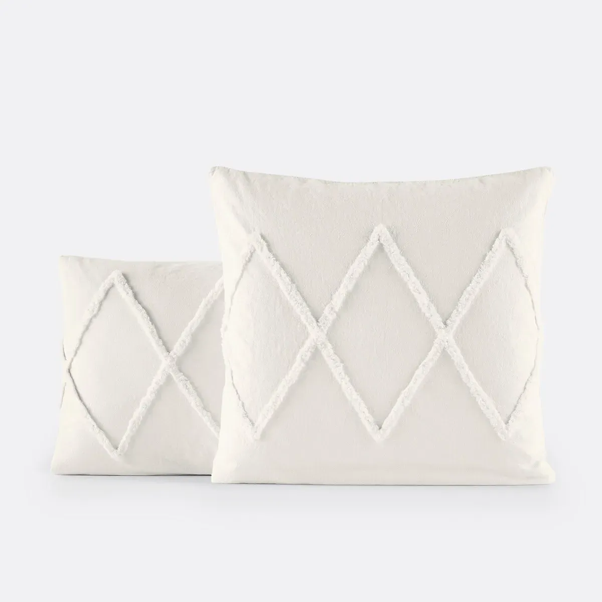 Assa Textured Pillowcase - Off-White, Cotton product
