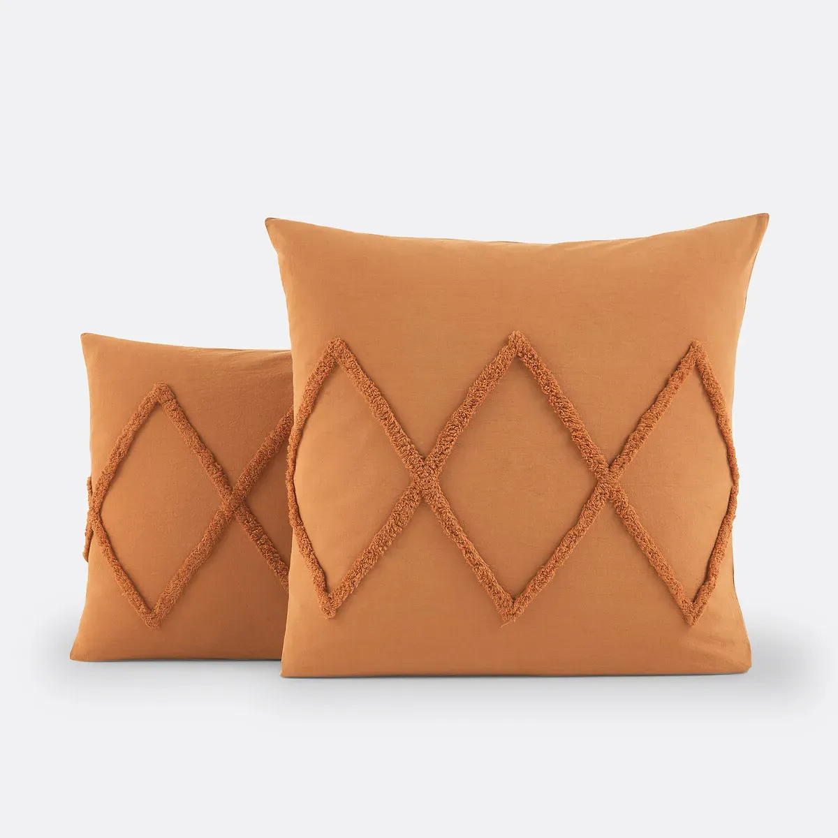 Assa Tufted Pillowcase - Caramel, Cotton product