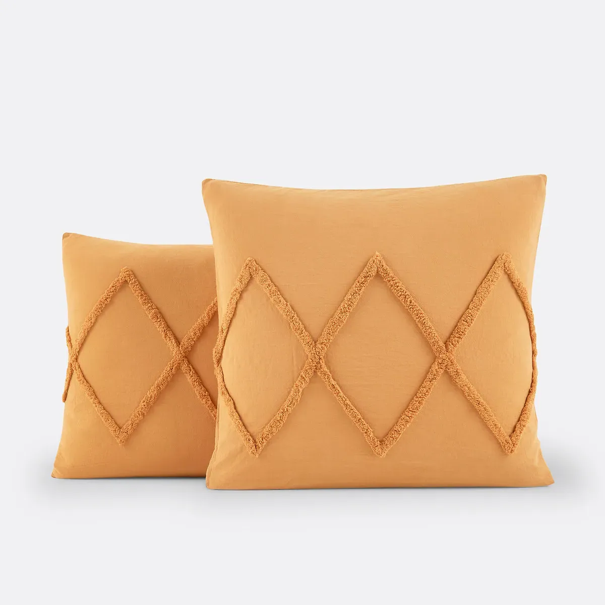 Assa Tufted Pillowcase - Ochre, Cotton product