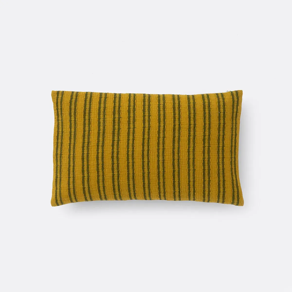 Asti Ikat Print Rectangular Cushion Cover - Multi-Coloured, Cotton product