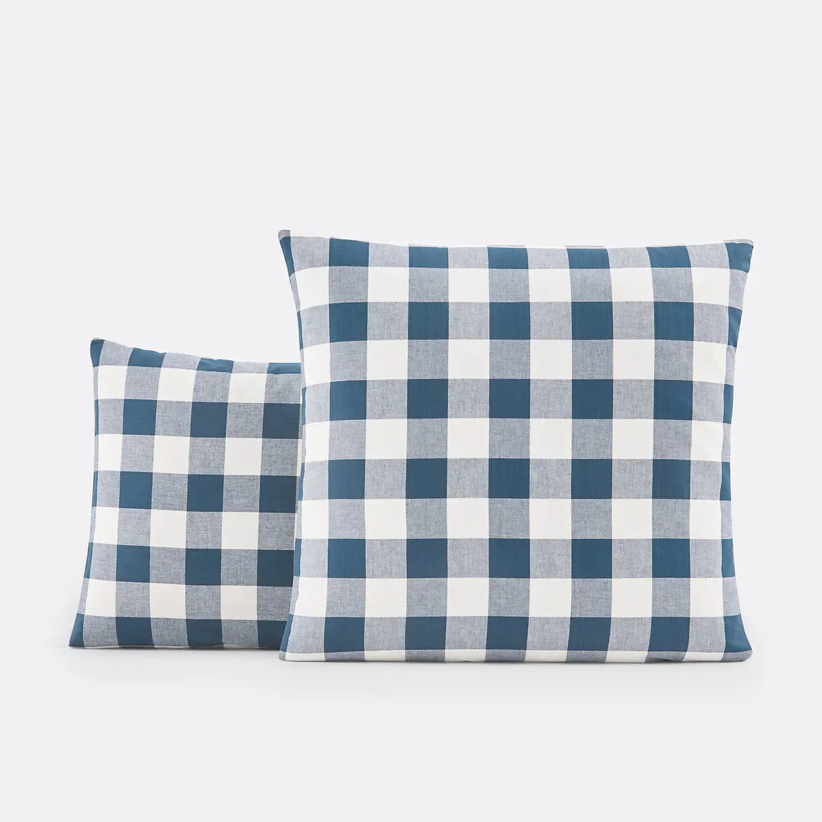 Aveiro Gingham Pillowcase - Blue, Cotton product
