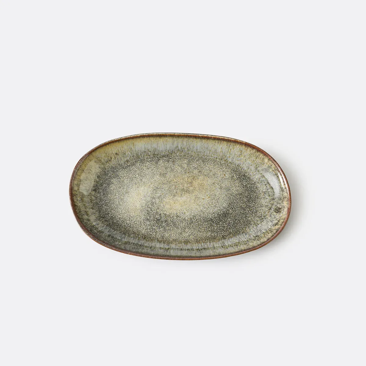 Azoia Small Serving Dish - Multi-Coloured, Glazed Stoneware product