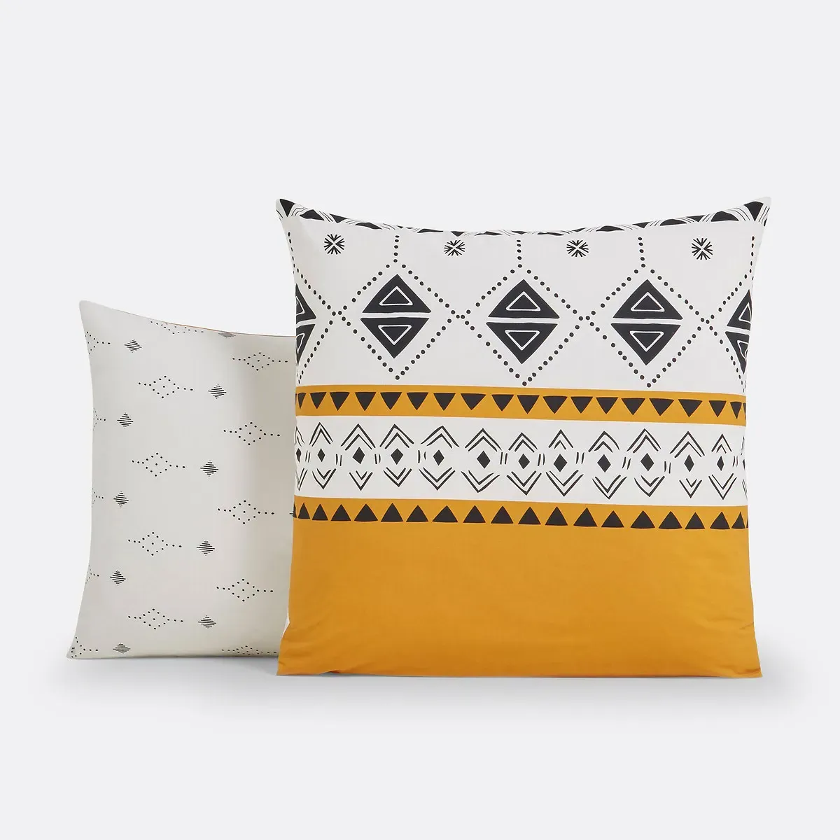 Bahiya Pillowcase - Ecru Print, Cotton Percale product