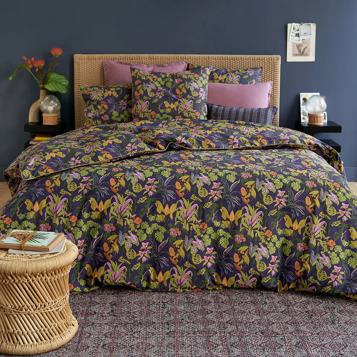Bakki Duvet Cover - Printed, Cotton Percale product