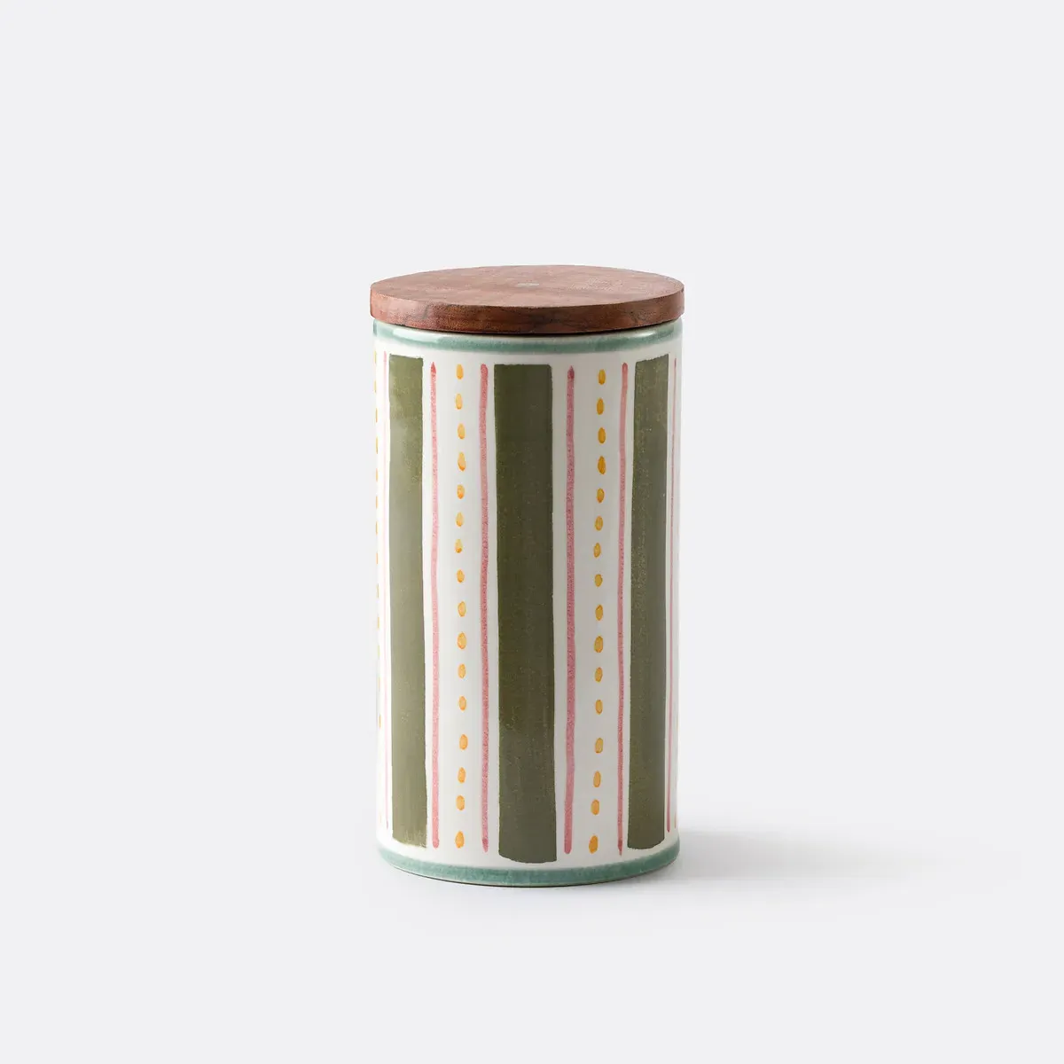 Baldia Glazed Stoneware Storage Jar - Multi-Coloured product
