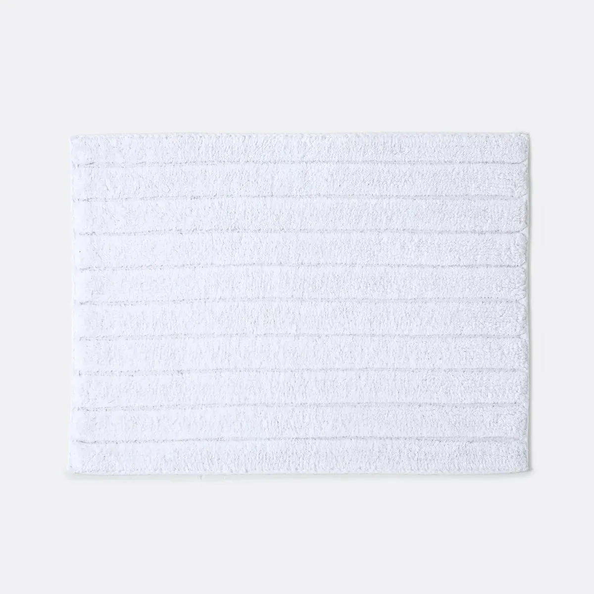 Balto Tufted Bath Mat - White, Cotton product