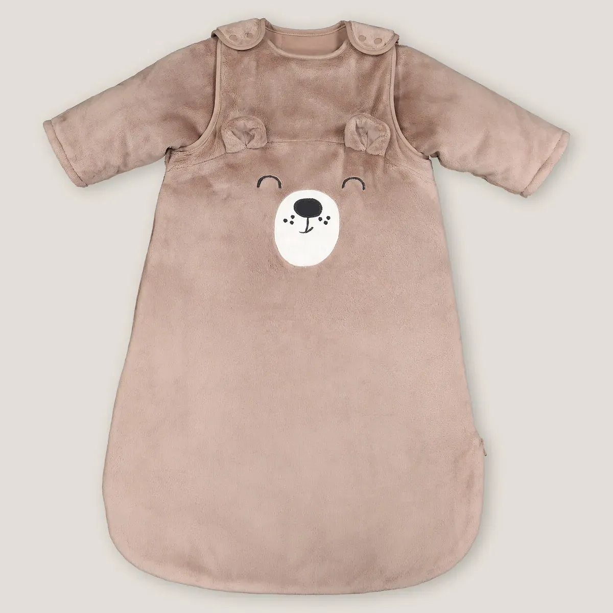 Bear Sherpa Winter Sleeping Bag - Brown alternate view