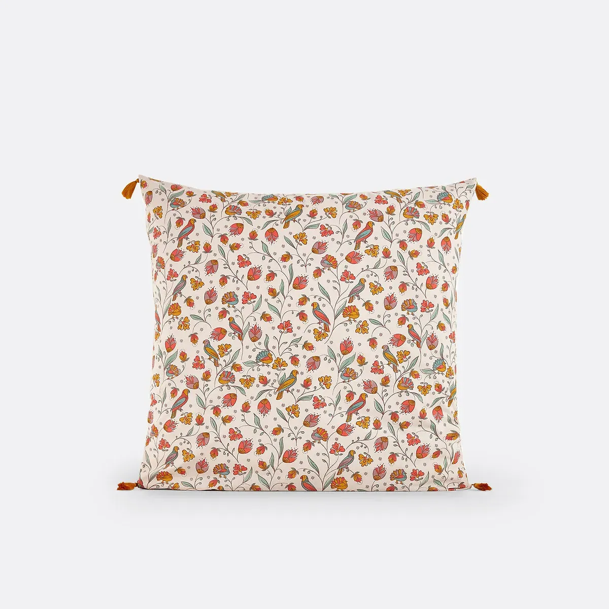 Bertille Cotton Pillowcase - Pink Print product