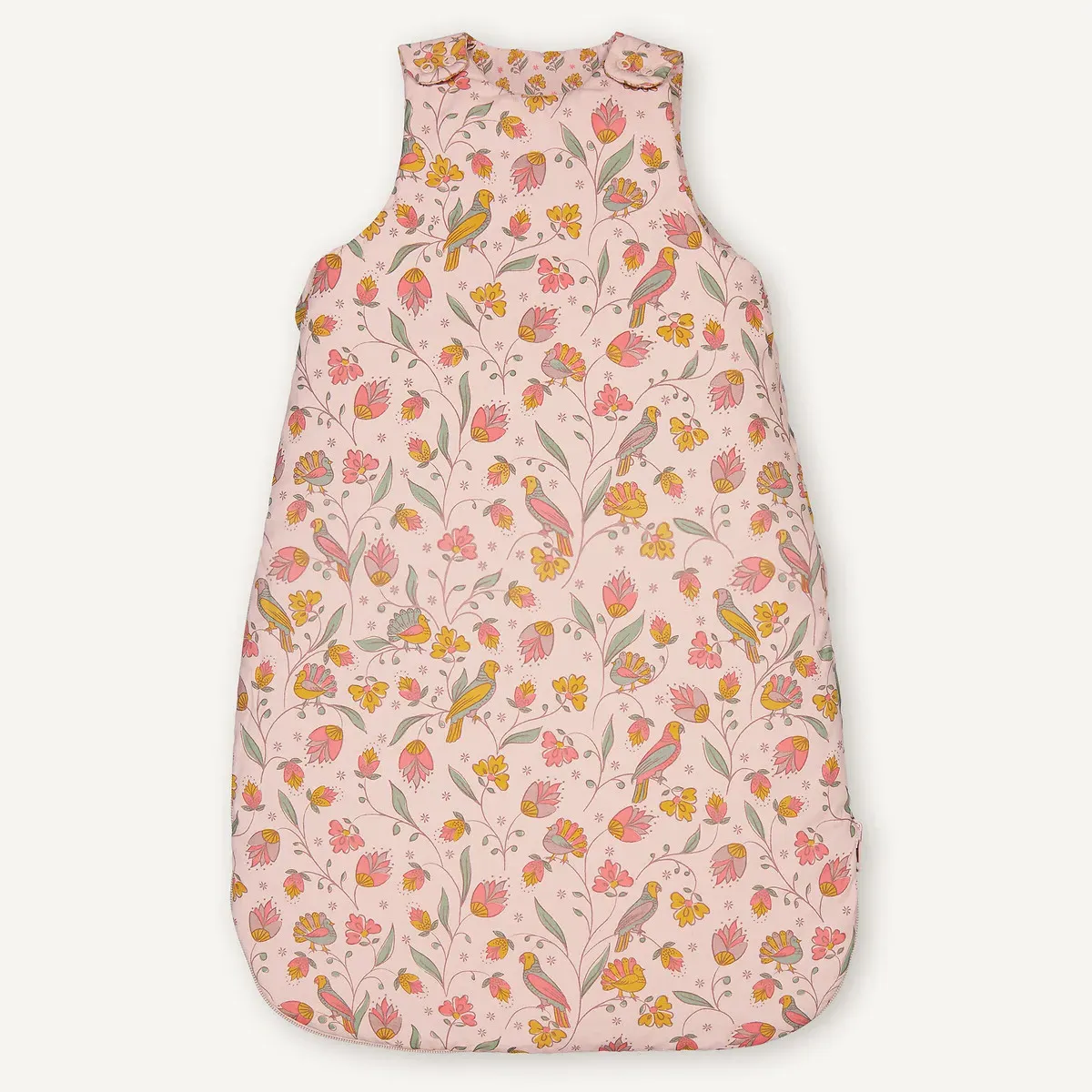 Bertille Reversible Baby Sleeping Bag - Pink Print, Cotton Percale product