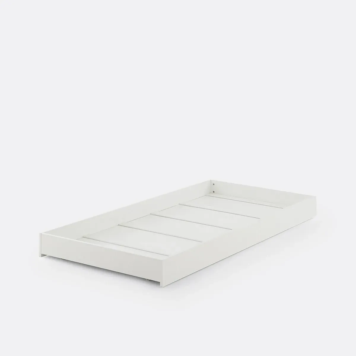 Biface Under-Bed Drawer on Castors - White, MDF alternate view