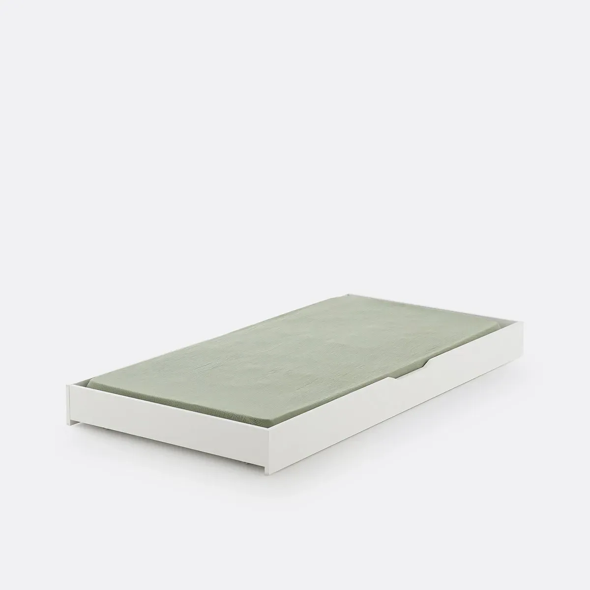 Biface Under-Bed Drawer on Castors - White, MDF product