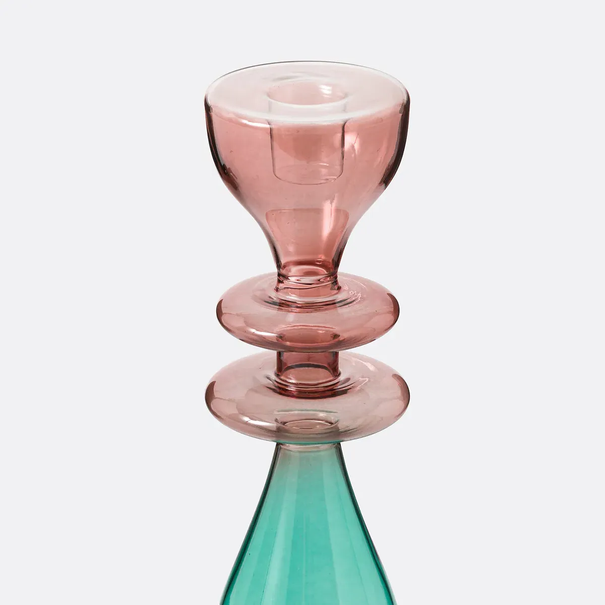 Boamia Glass Candlestick 25.5cm - Multi-Coloured product