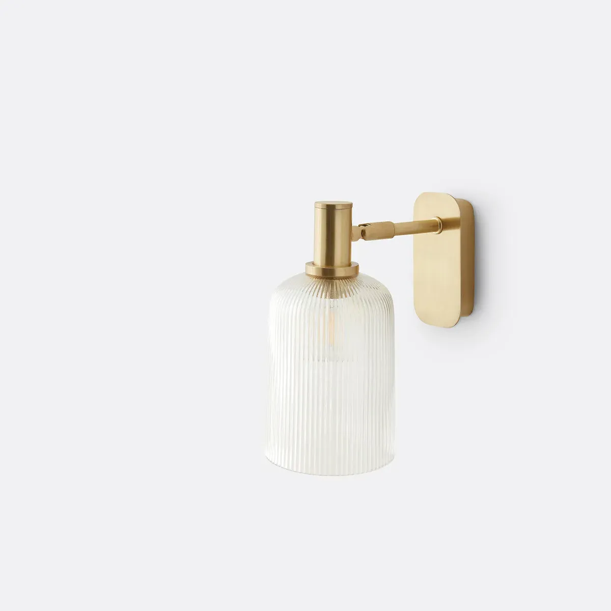 Bogota Articulated Wall Lamp - Brass, Glass product