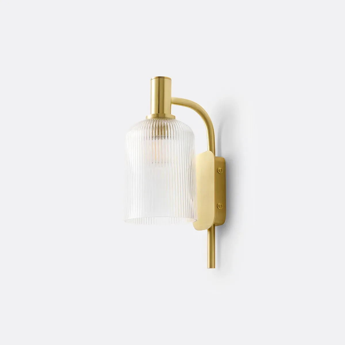 Bogota Wall Lamp - Brass, Glass product