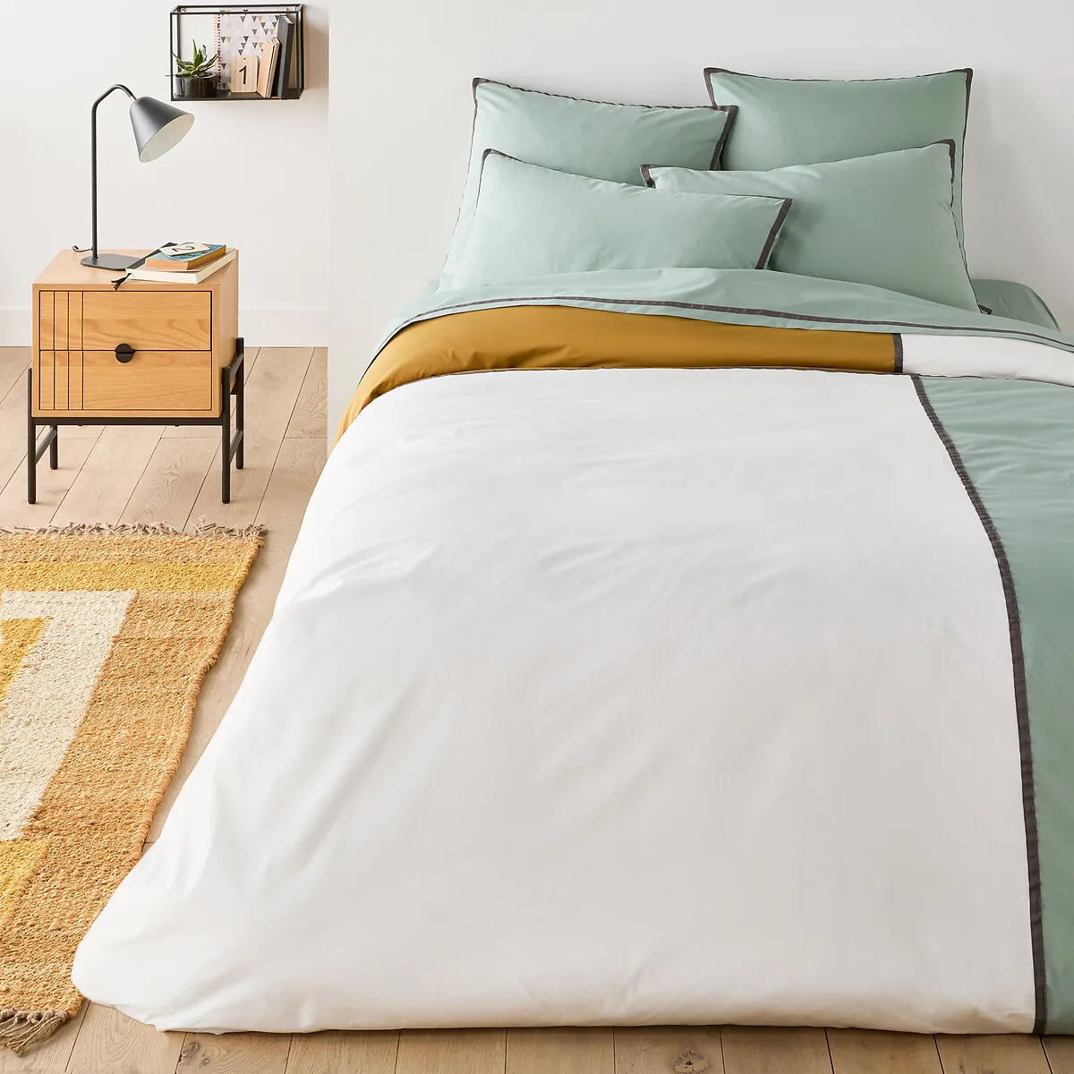 Bolzano Cotton Percale Duvet Cover - Printed product