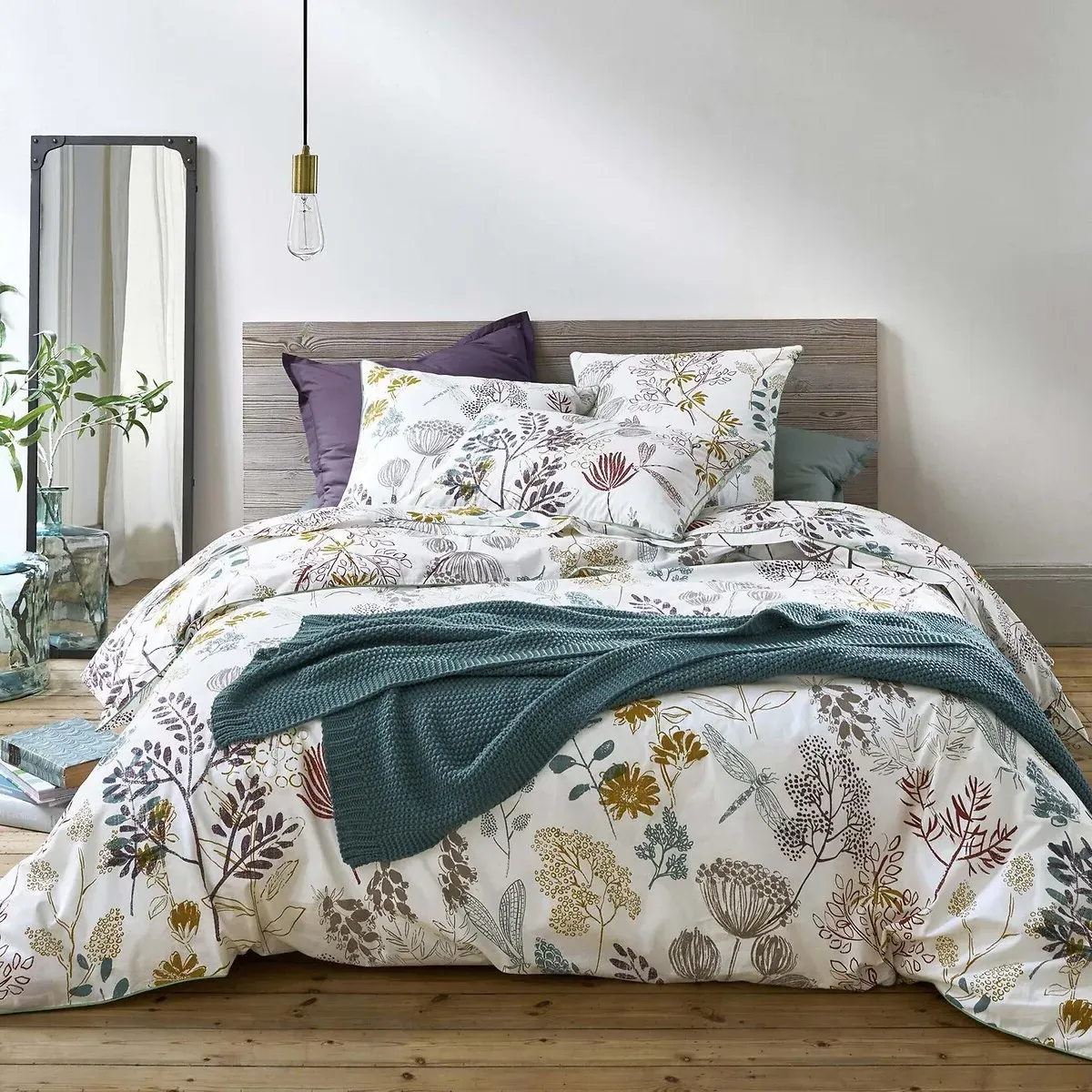 Botanique Floral Pillowcase - Printed, Cotton Percale alternate view