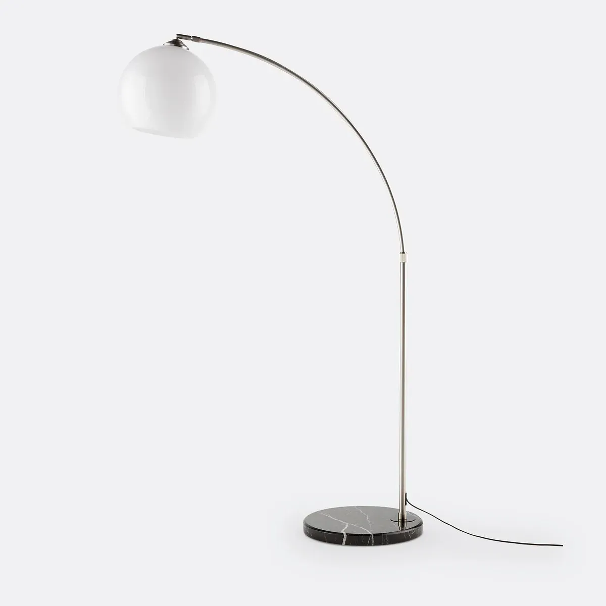 Bowata Arc Floor Lamp - White, Steel product