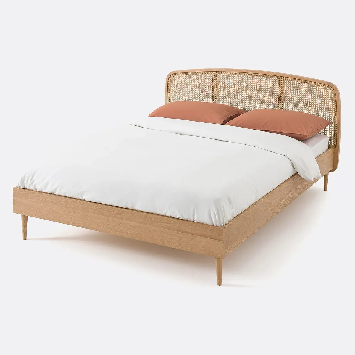 Buisseau Cane Bed - Oak product