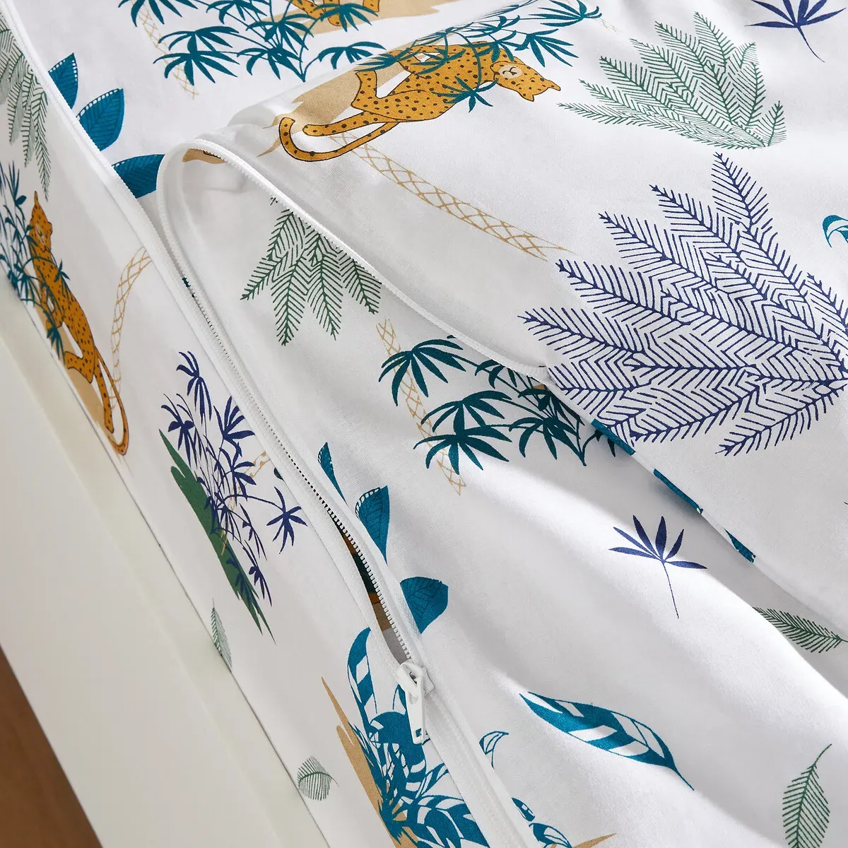 Caradou Petite Jungle Bed Linen Set - Jungle Print, Cotton alternate view