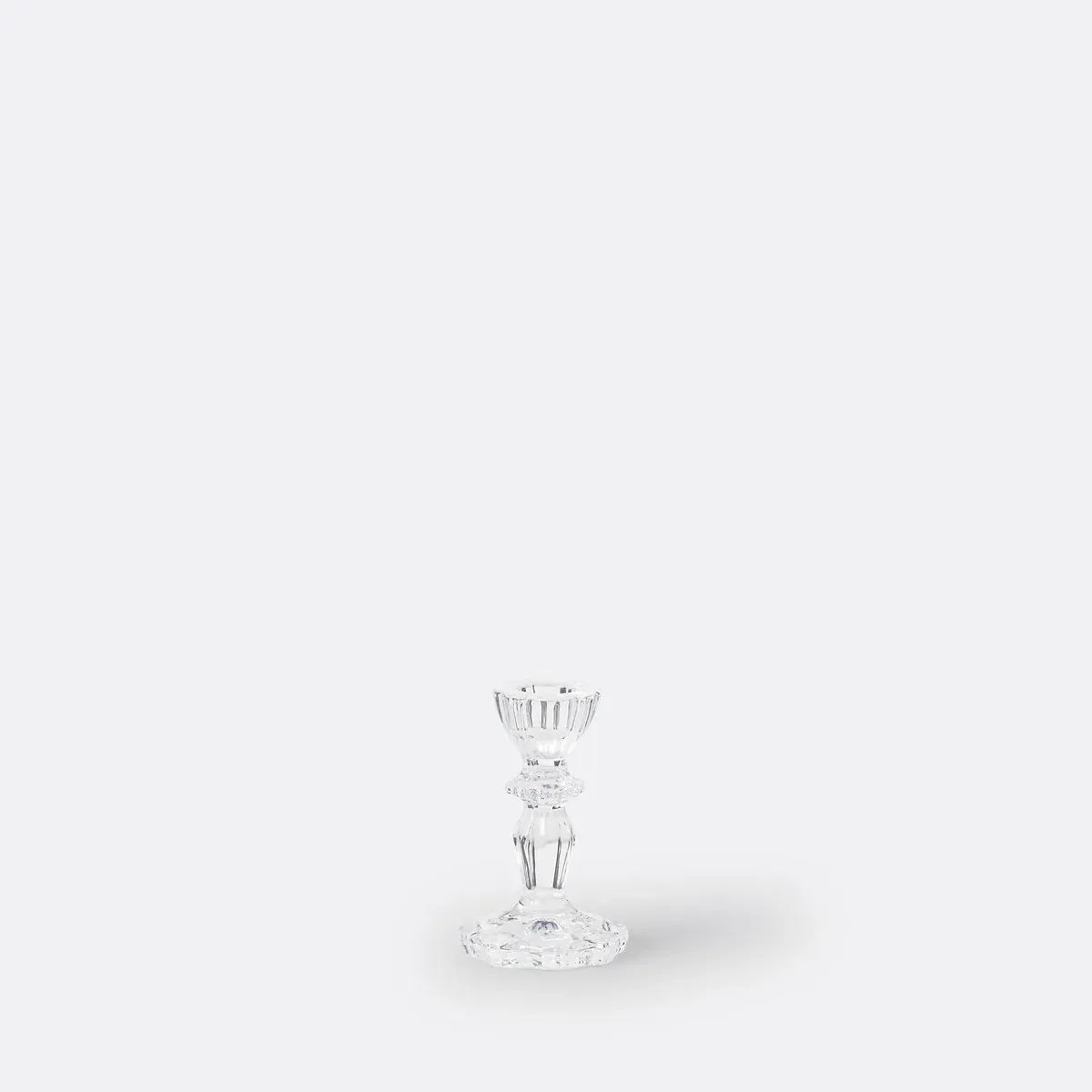 Carsa Glass Candlestick - Transparent alternate view