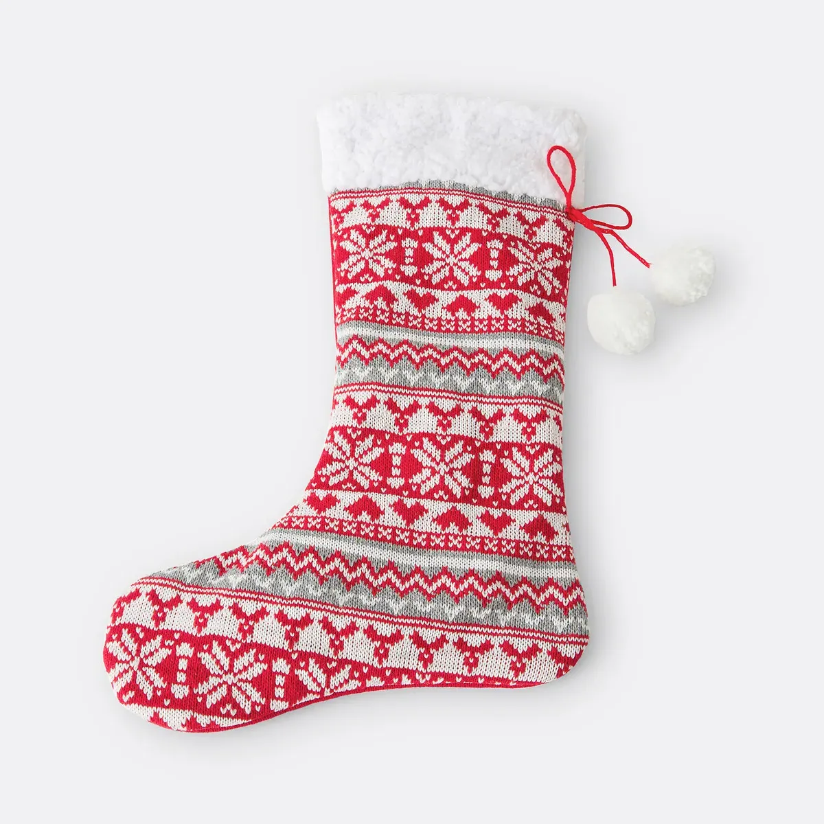 Caspar Christmas Stocking with Tassel - Multi-Coloured, Polyester product