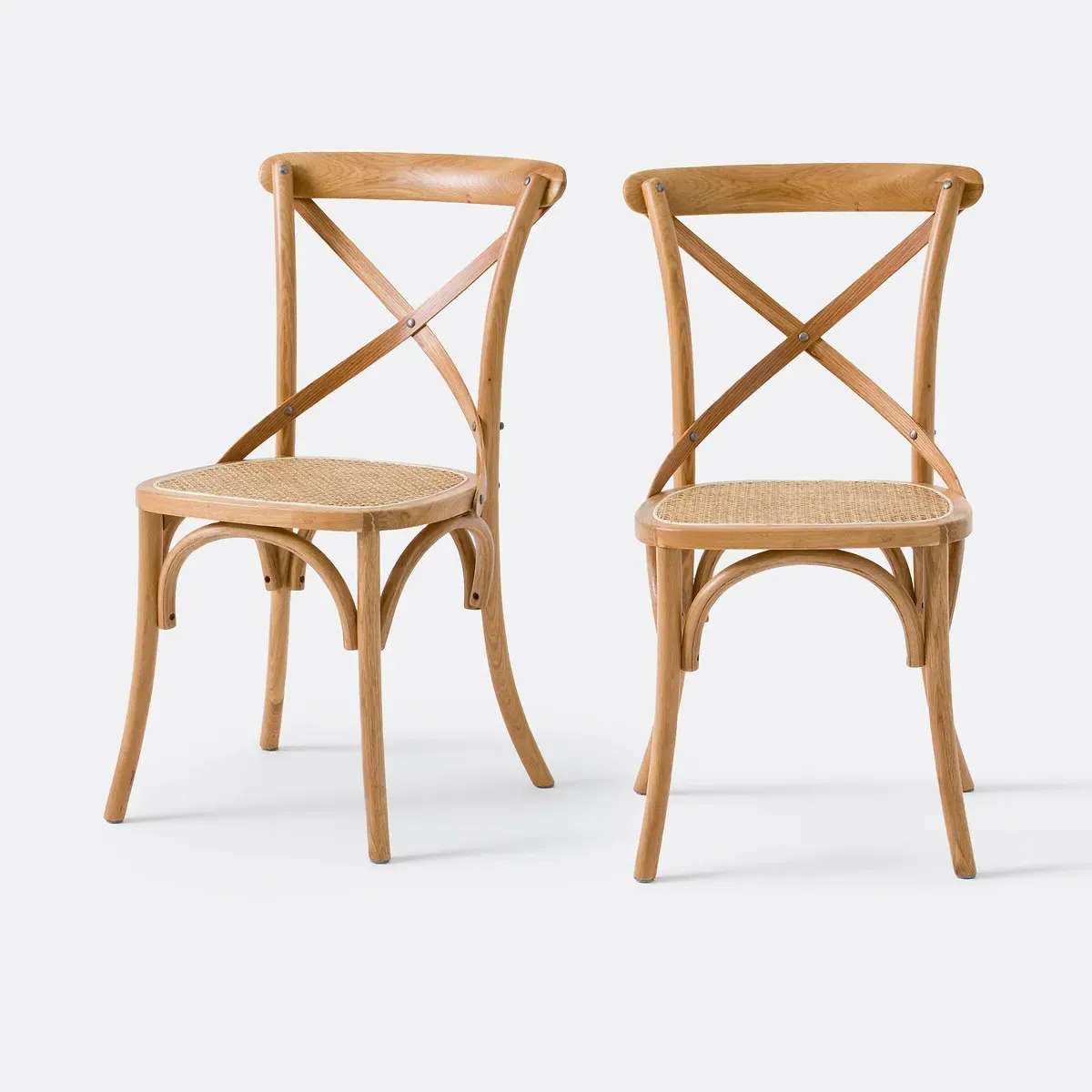 Cedak Cross-Back Dining Chair Set of 2 - Oak product