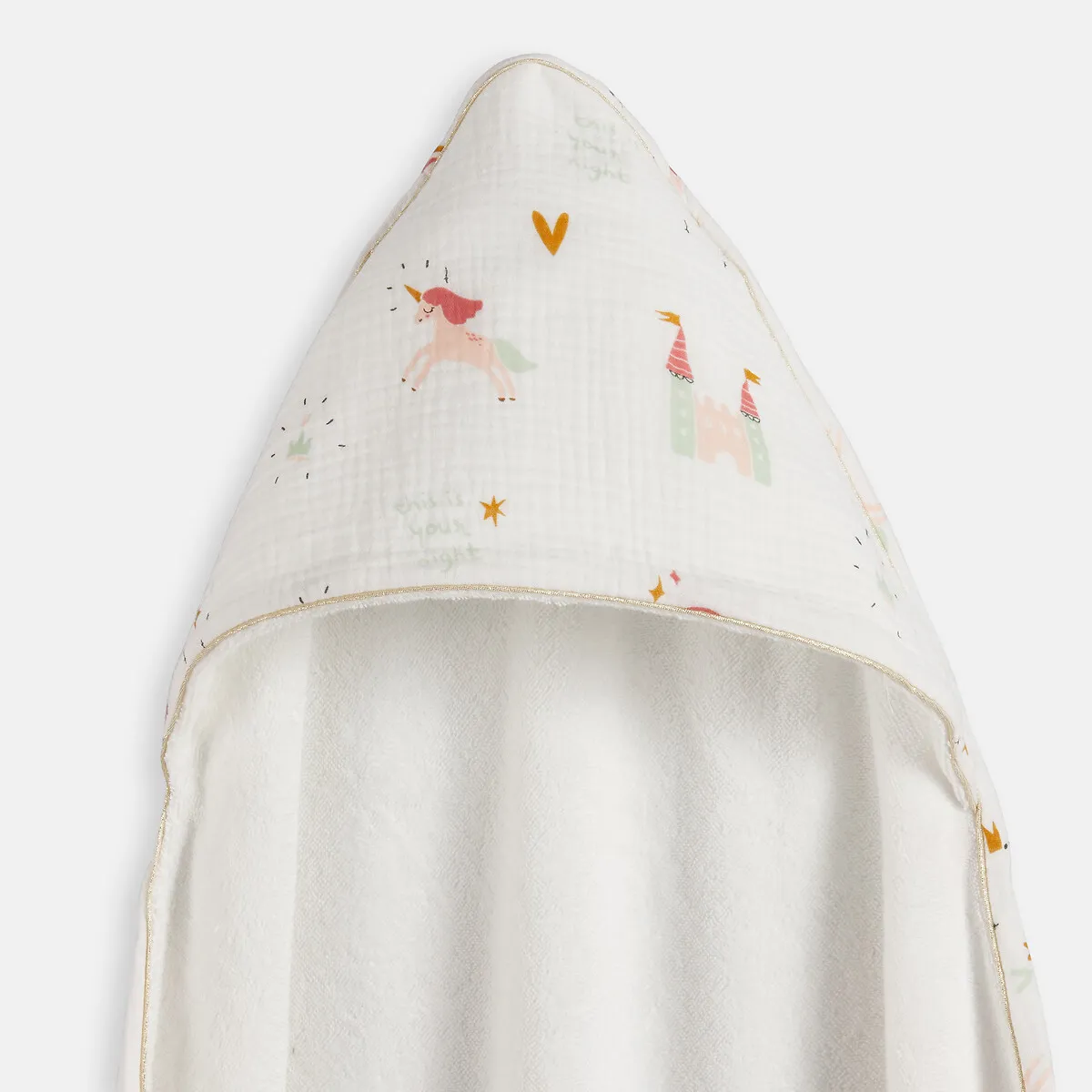 Château Licorne 380g Bath Cape - Printed, Cotton Muslin alternate view