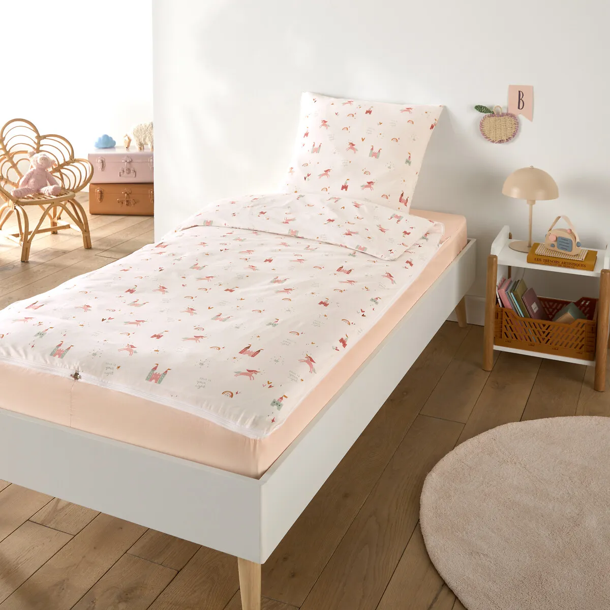 Château Licorne Caradou® Single Duvet Cover Set - Ecru, Cotton product