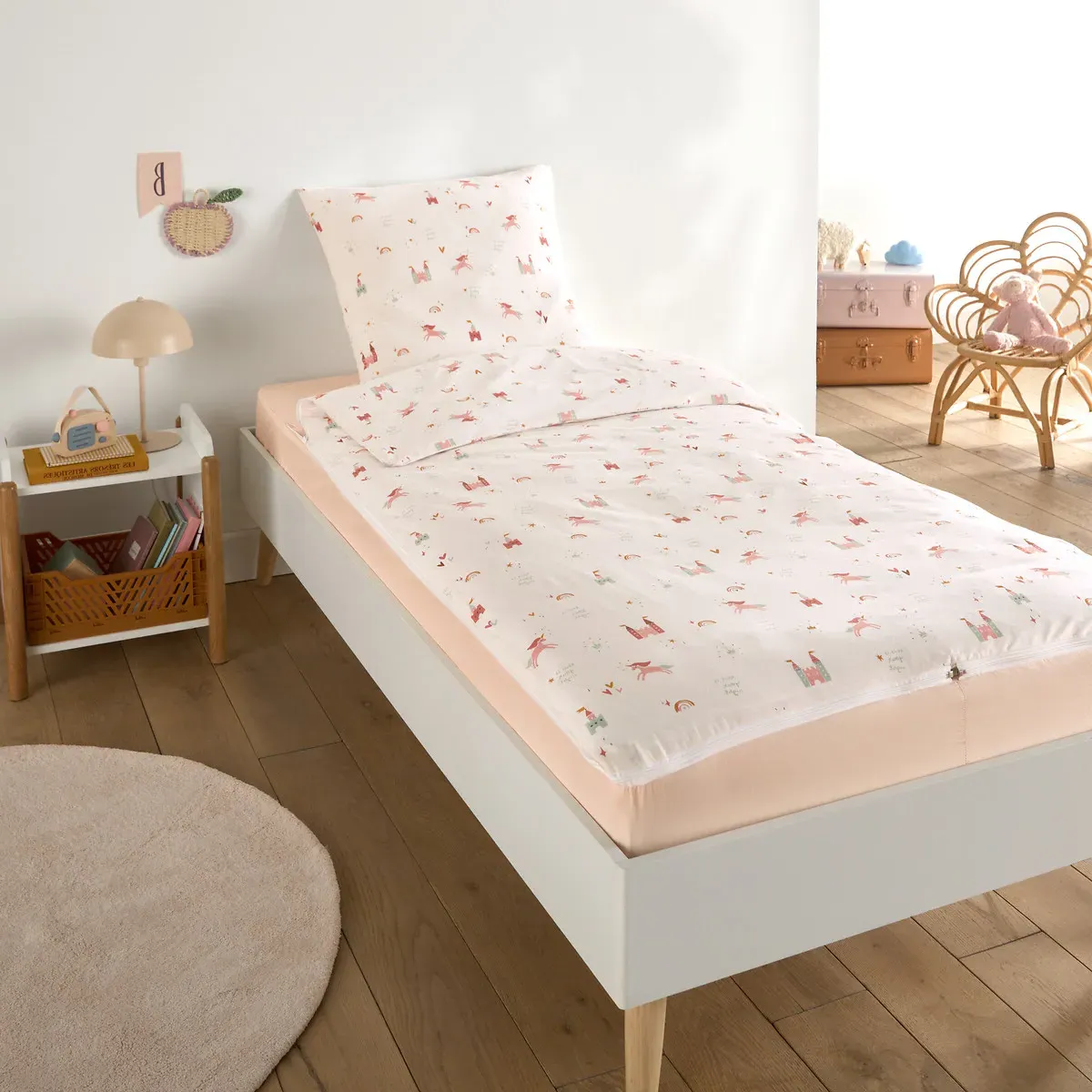 Château Licorne Caradou Single Duvet Set - Ecru, Cotton product