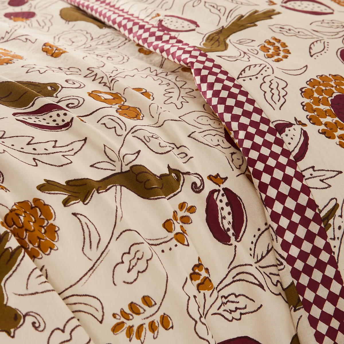 Cidade Duvet Cover - Printed, Washed Cotton alternate view