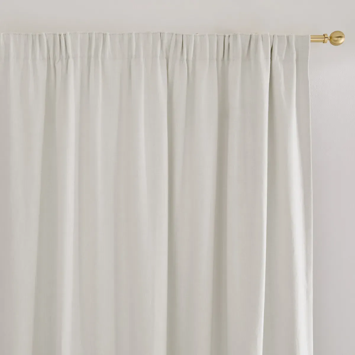 Coline Thermal Curtain Pencil Pleat & Wave - Ecru, Linen product