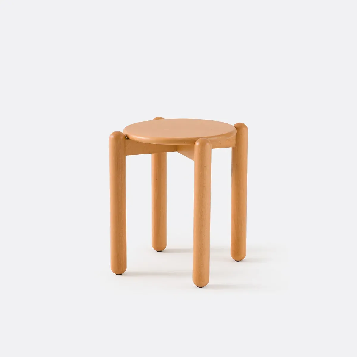 Coloquo Stackable Stool - Natural Beech, Solid Wood product
