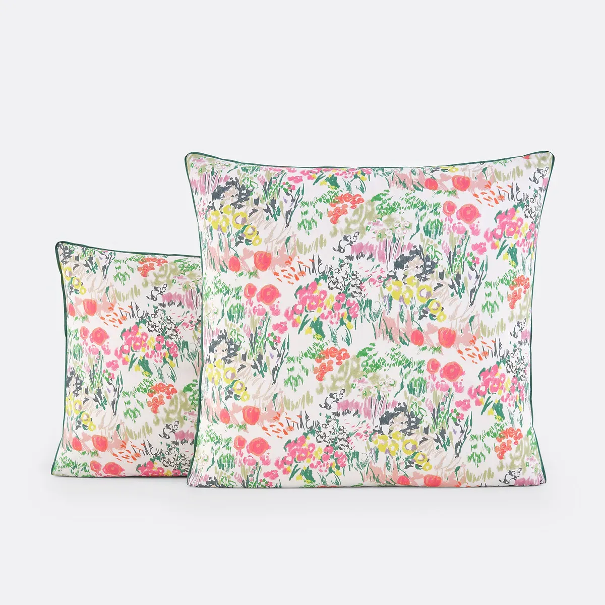 Coloured Field Floral Pillowcase - Cotton Percale product