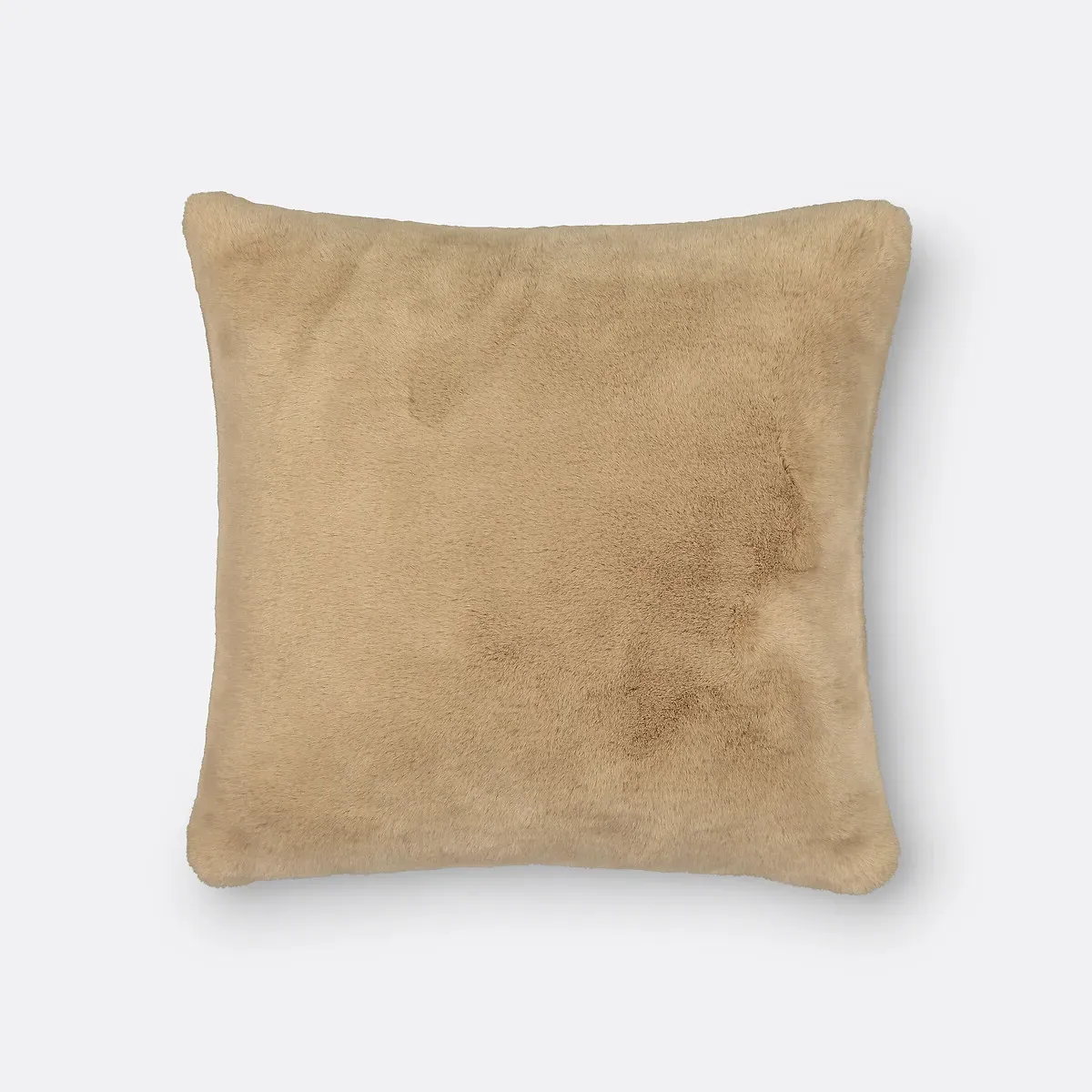Colton Fluffy Cushion Cover - Beige, Polyester alternate view