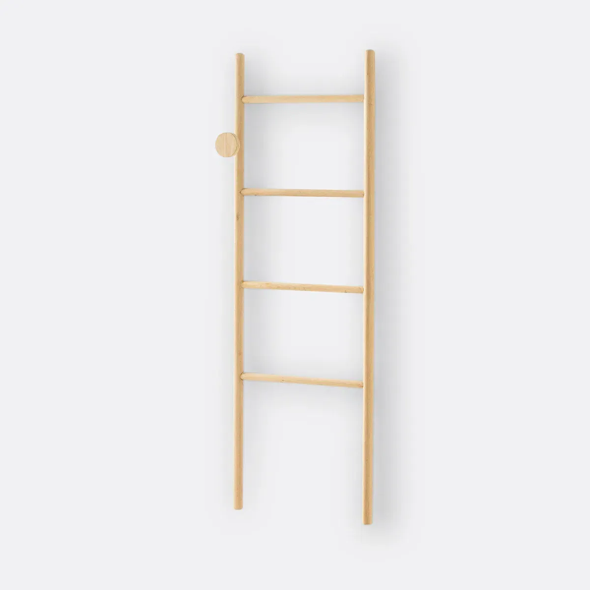 Compo Ladder Towel Rack with 4 Bars - Natural, Solid Oak product
