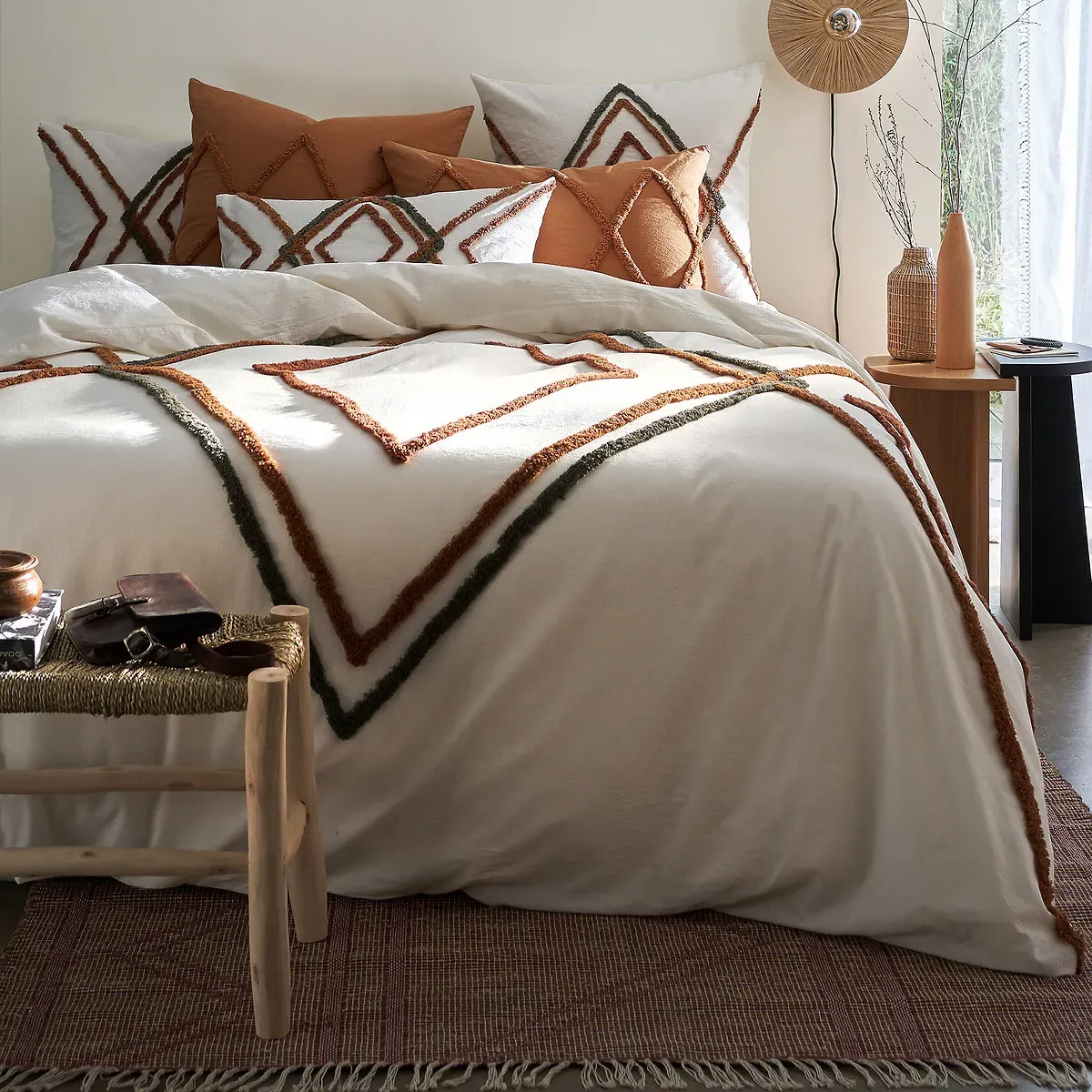 Cotama Havana Pillowcase - Ecru, Cotton alternate view