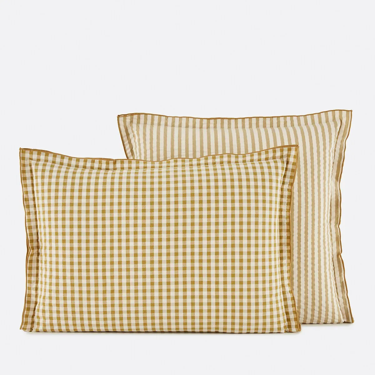 Cottage Pillowcase - Absinthe, Seersucker Cotton product