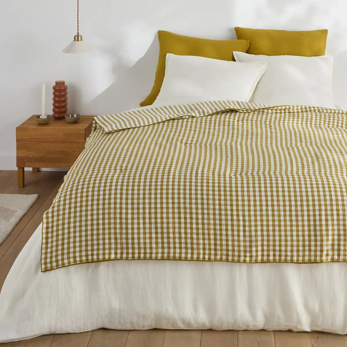Cottage Quilted Quilt - Absinthe, Cotton Linen product