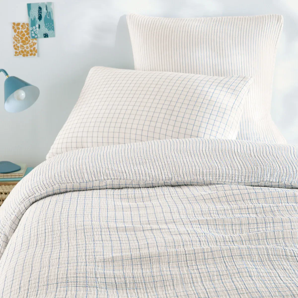 Cotto Child's Duvet Cover - Blue, Cotton Muslin product