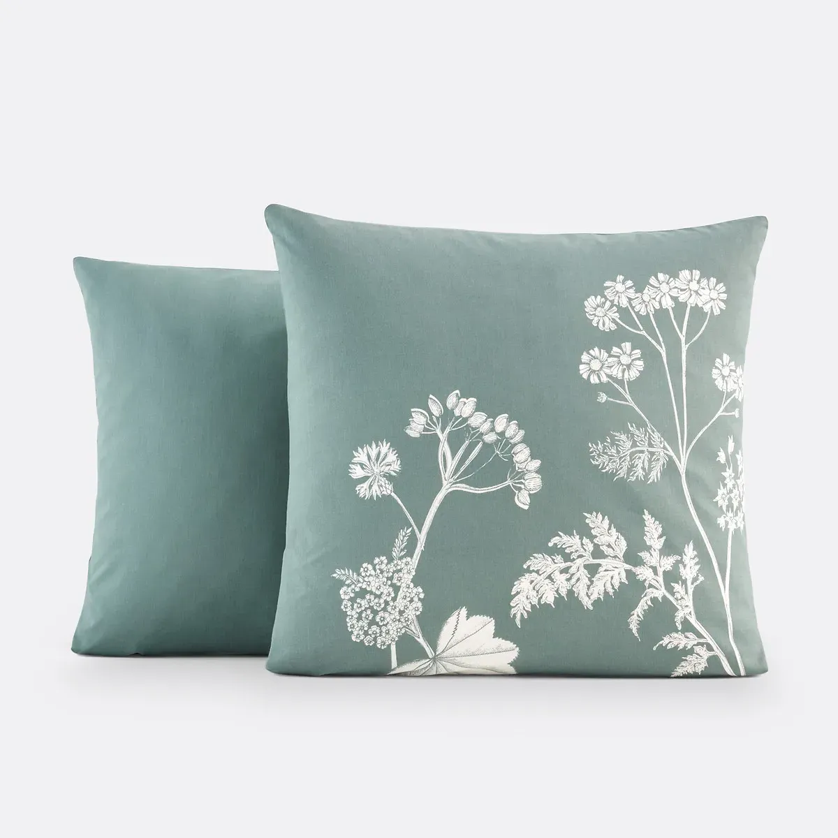 Cyrus Pillowcase - Sage Green, Cotton alternate view