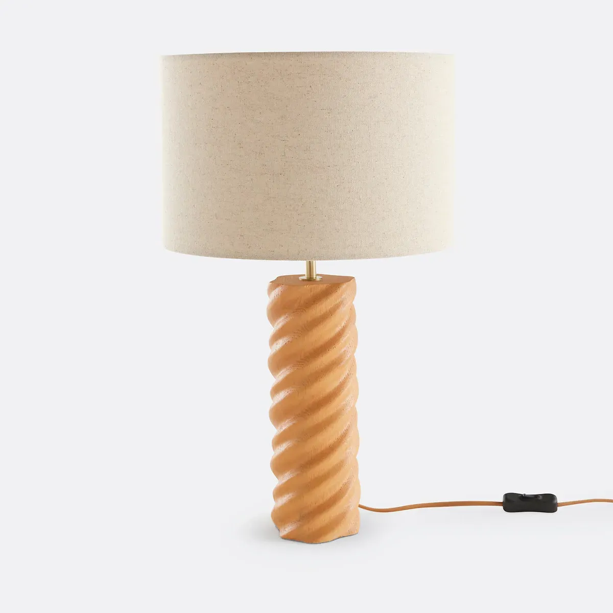 Dehen Table Lamp - Natural, Oak & Linen product