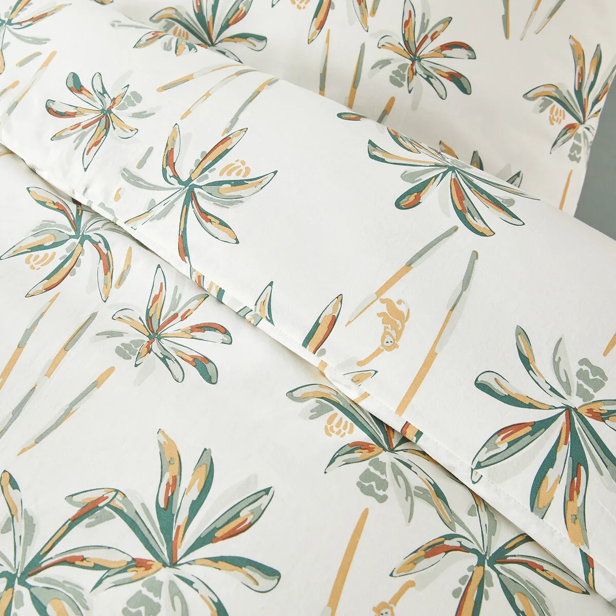 Denham Bed Set - Palm Tree Print, Cotton alternate view
