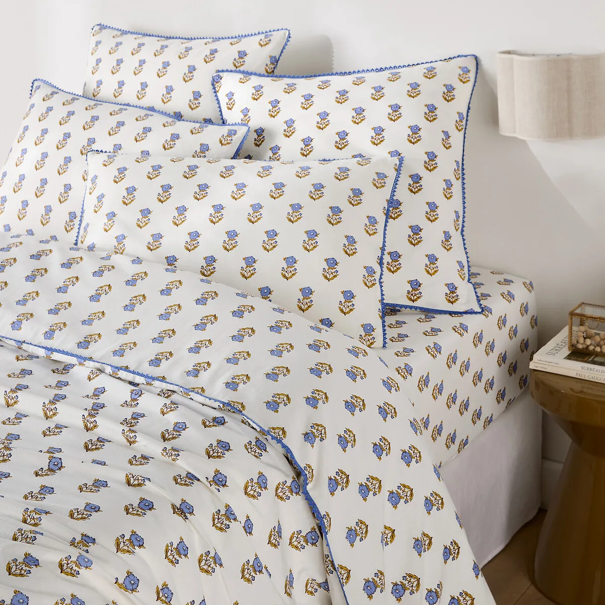 Dimani Duvet Cover - Floral Print, Washed Cotton product