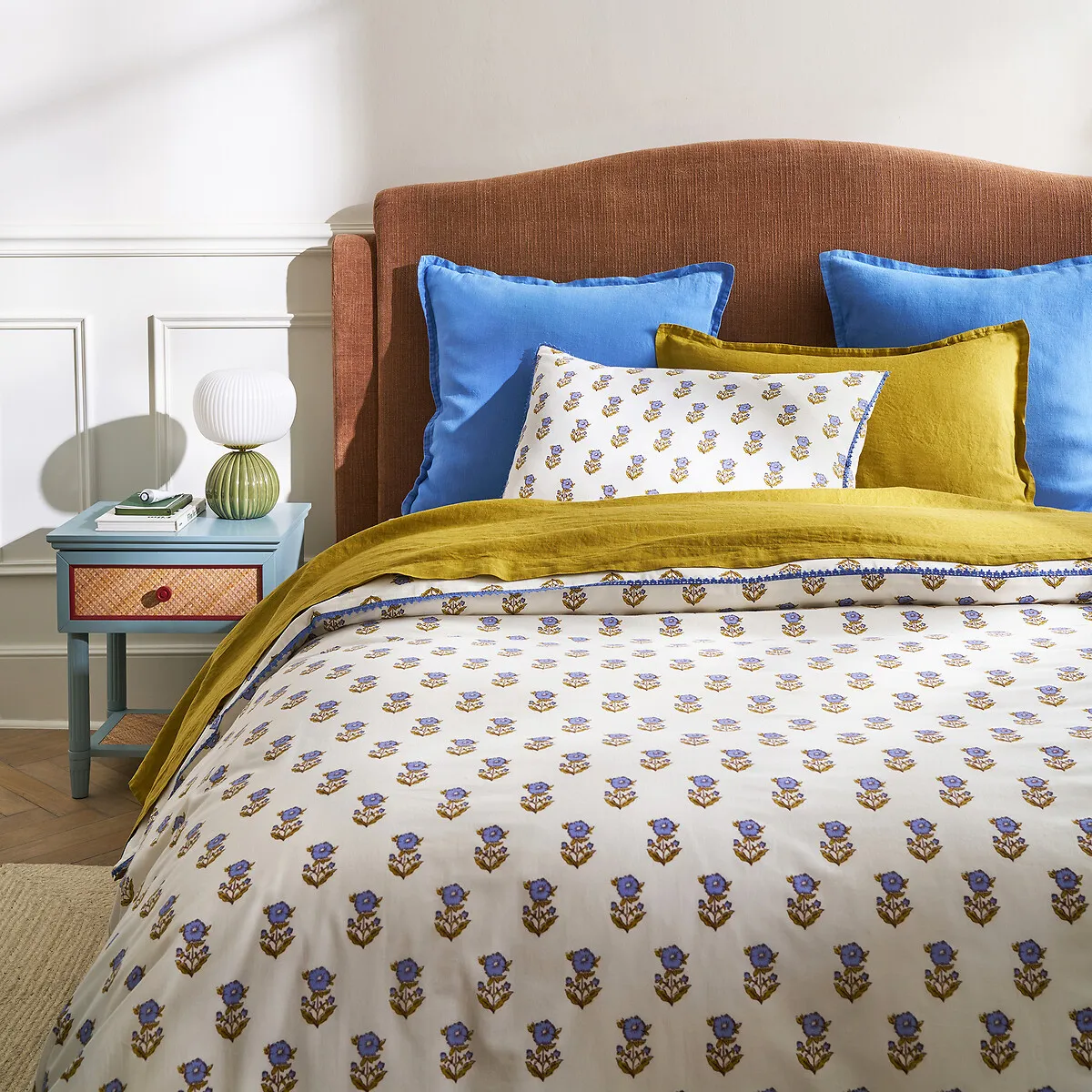 Dimani Pillowcase - Ecru, Washed Cotton alternate view