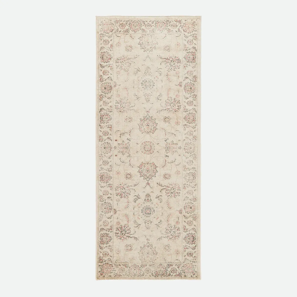 Diona Distressed Runner - Beige, Viscose alternate view