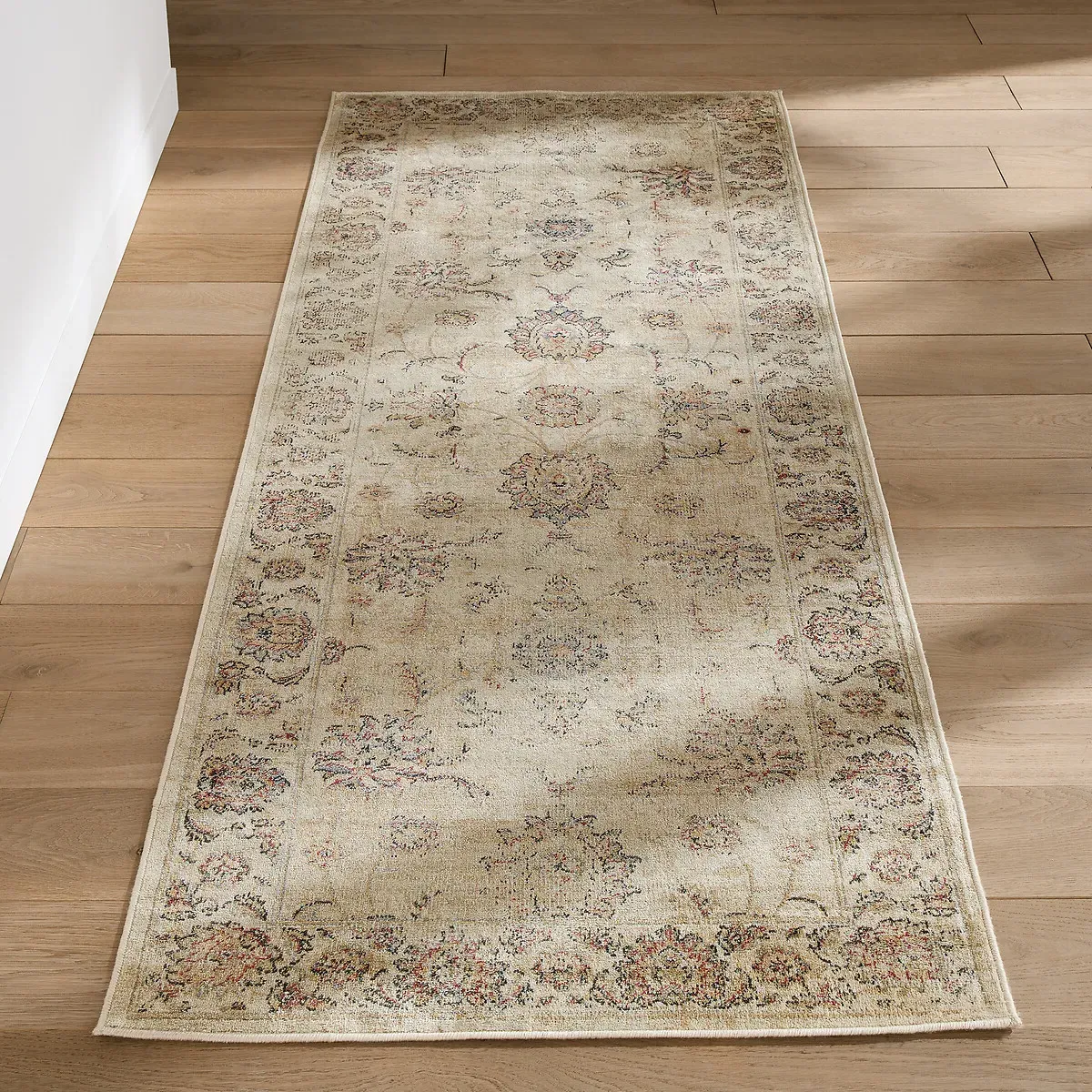 Diona Distressed Runner - Beige, Viscose product