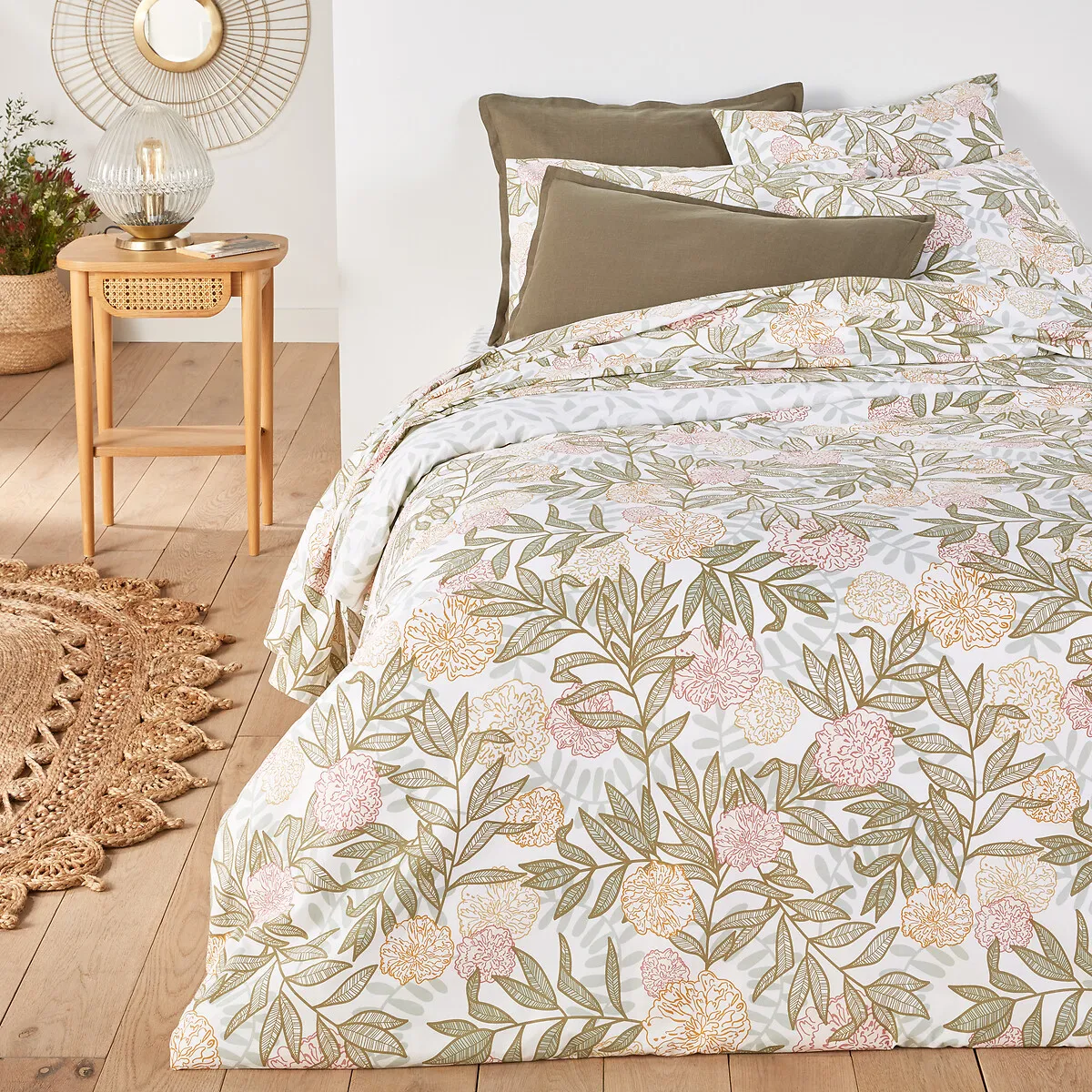 Dolce Floral Pillowcase - 100% Cotton Percale alternate view