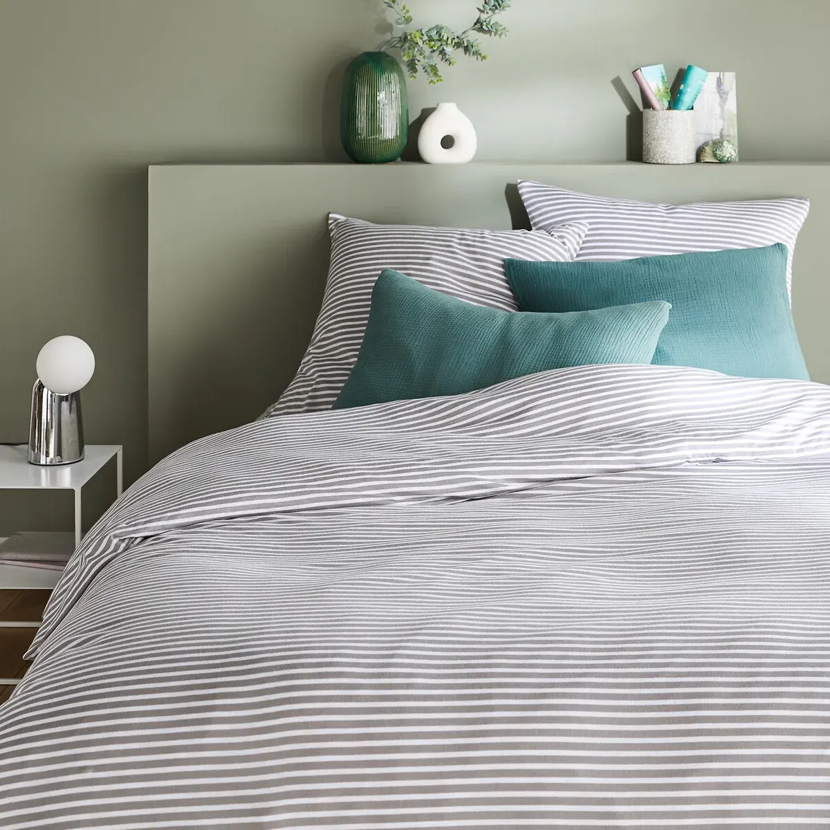 Dolsi Duvet Cover - Grey, Cotton Modal Jersey product